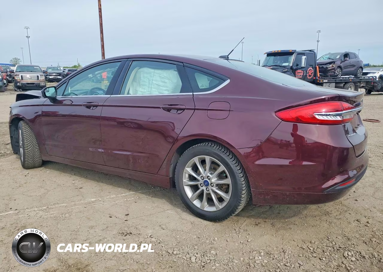 2017 Ford Fusion Se VIN:3FA6P0H73HR405178 - 2