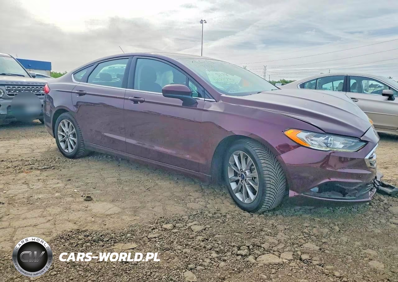 2017 Ford Fusion Se VIN:3FA6P0H73HR405178 - 4