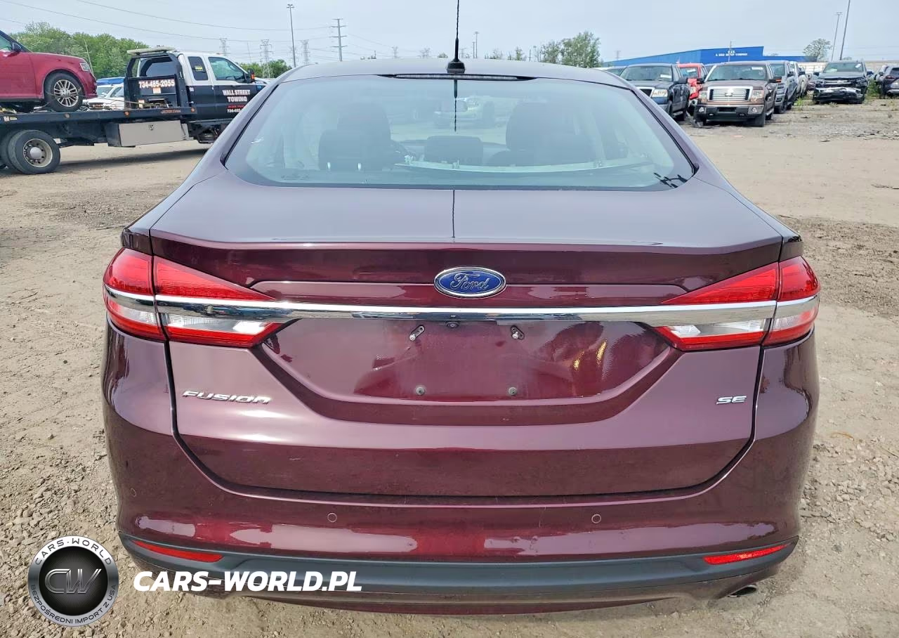 2017 Ford Fusion Se VIN:3FA6P0H73HR405178 - 6