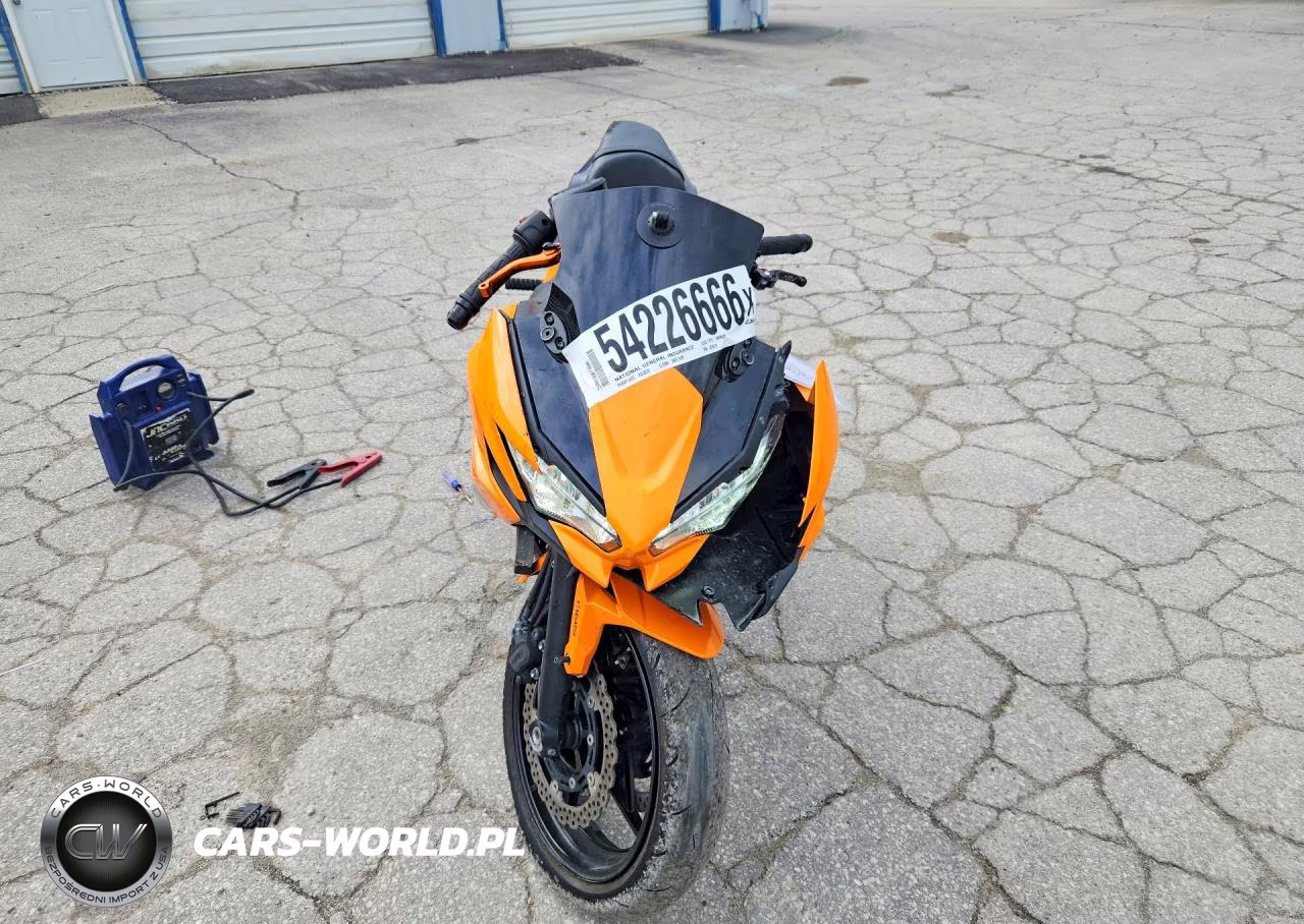 2025 Kawasaki Ex650 P VIN:ML5EXEP14SDAF9070 - 2