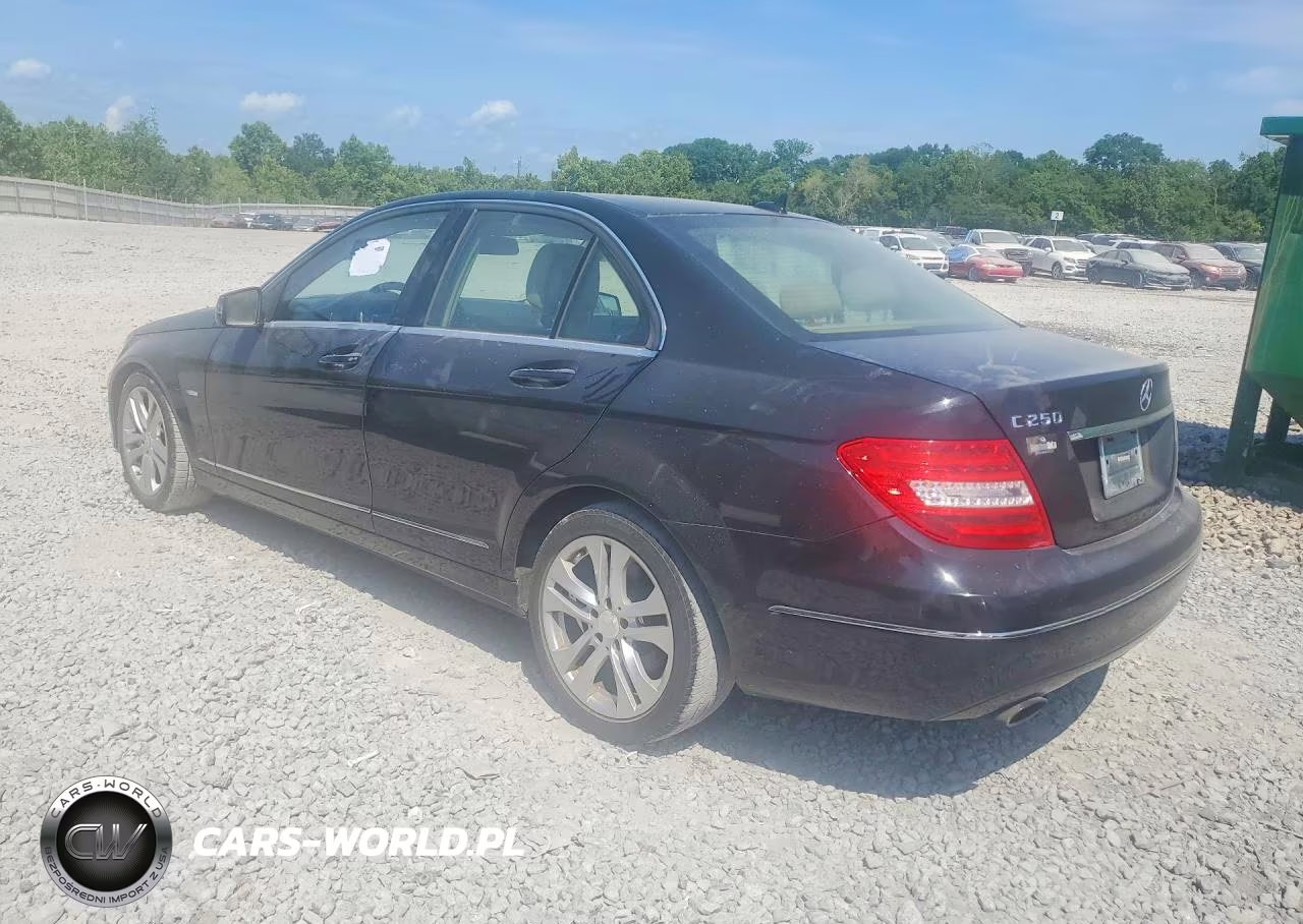 2012 Mercedes-Benz C 250 VIN:WDDGF4HB8CR236542 - 2