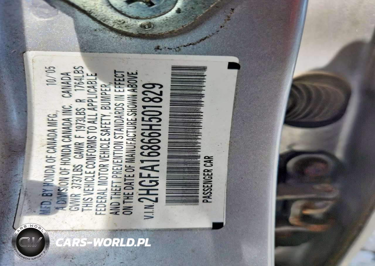 2006 Honda Civic Ex VIN:2HGFA16866H501829 - 12