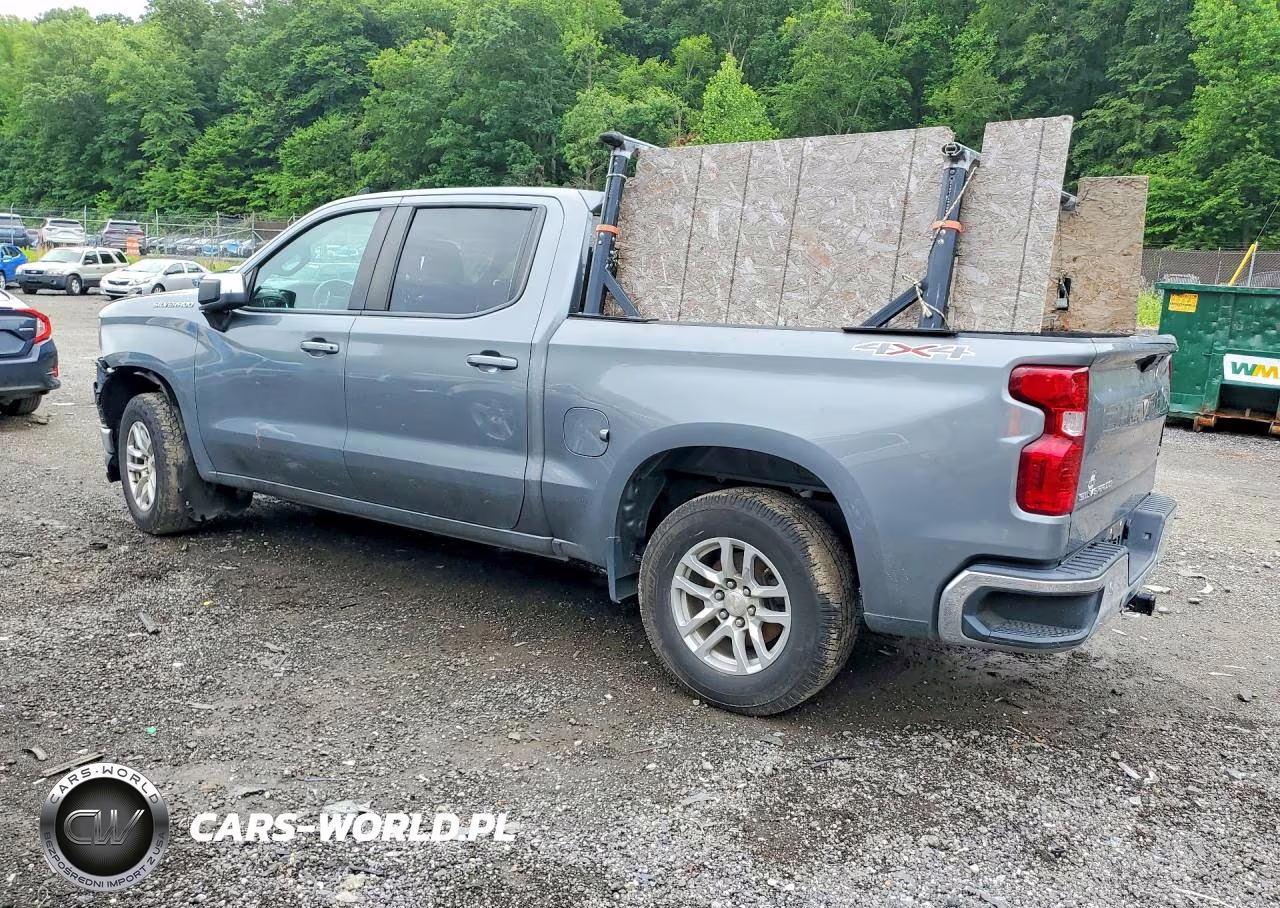 2021 Chevrolet Silverado K1500 Lt VIN:1GCPYJEK4MZ337005 - 2