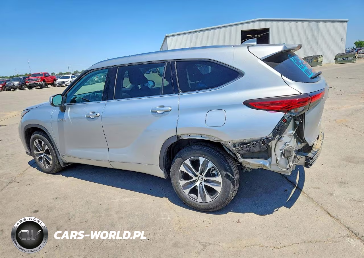 2020 Toyota Highlander Hybrid Xle VIN:5TDHBRCH1LS507588 - 2