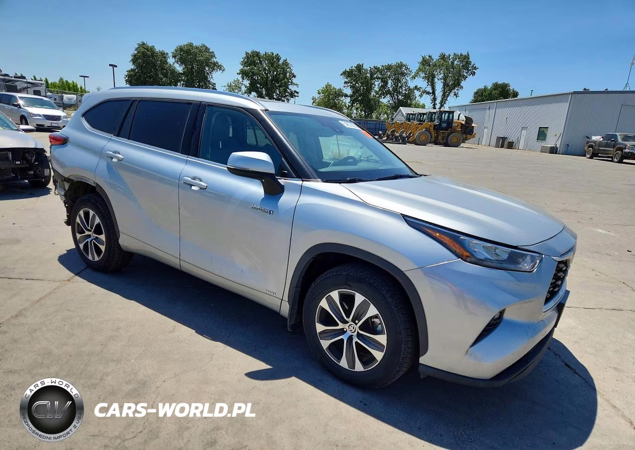 2020 Toyota Highlander Hybrid Xle VIN:5TDHBRCH1LS507588 - 4
