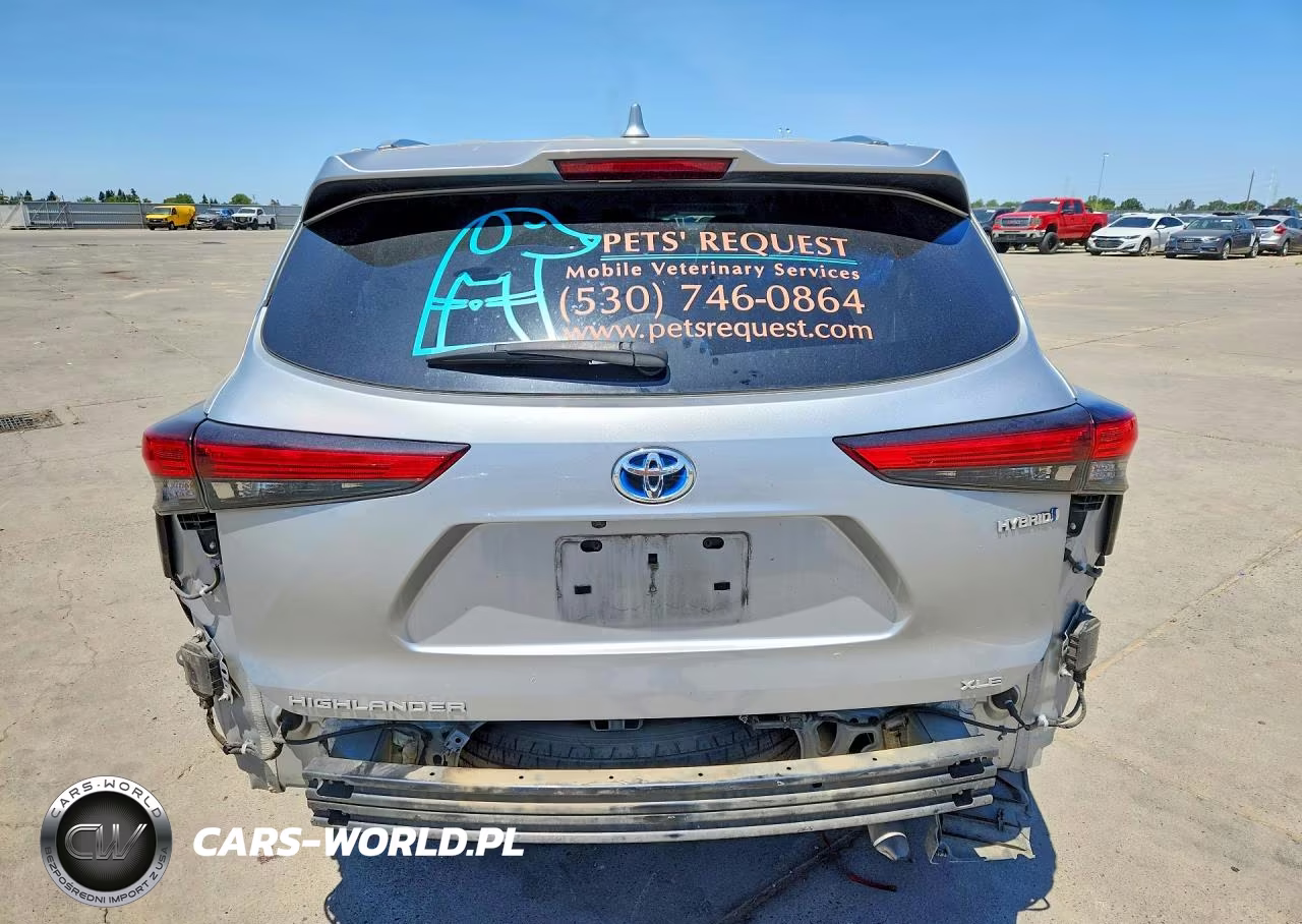 2020 Toyota Highlander Hybrid Xle VIN:5TDHBRCH1LS507588 - 6