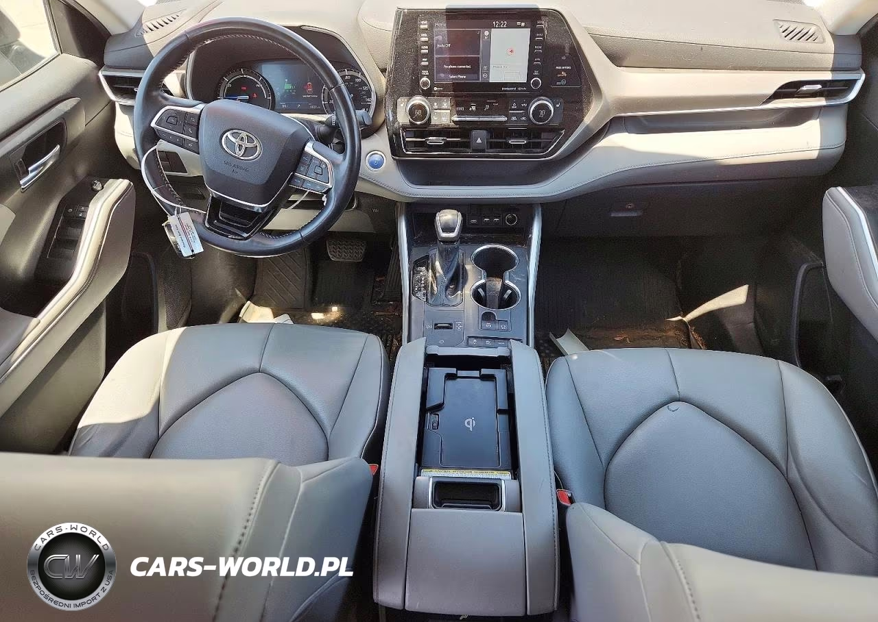 2020 Toyota Highlander Hybrid Xle VIN:5TDHBRCH1LS507588 - 8