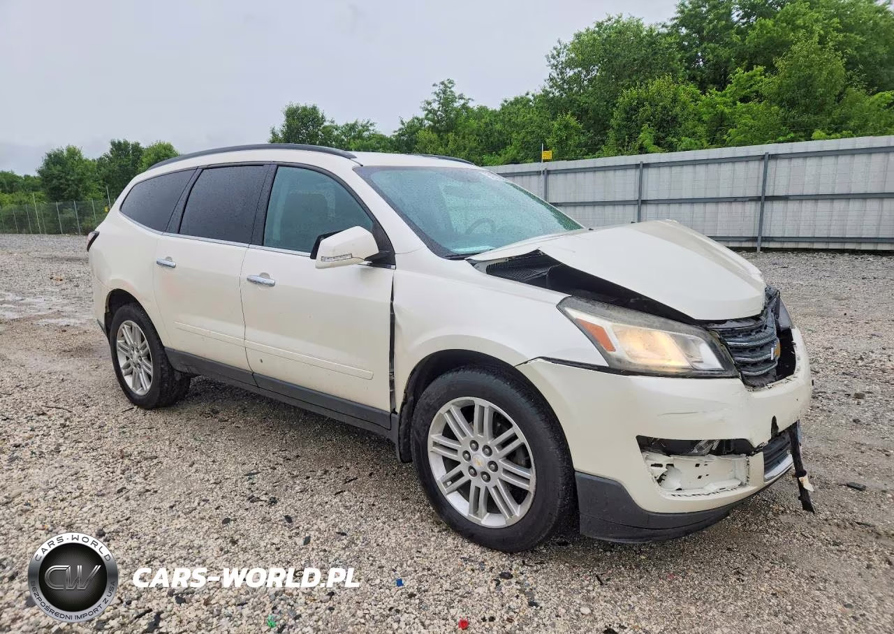2015 Chevrolet Traverse Lt VIN:1GNKVGKDXFJ227709 - 4