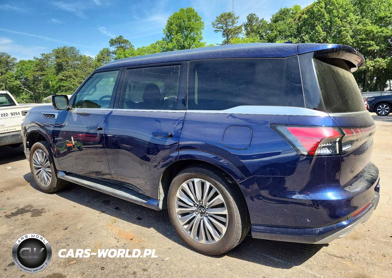 2025 Infiniti Qx80 Luxe Awd VIN:JN8AZ3BE2S9700822 - 2