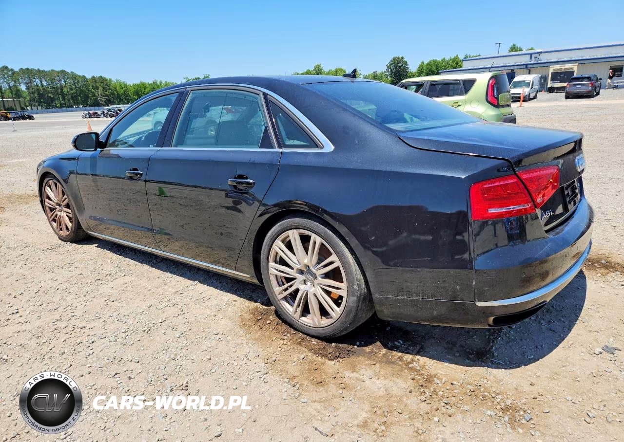 2013 Audi A8 L Quattro VIN:WAUR2AFD2DN010455 - 2
