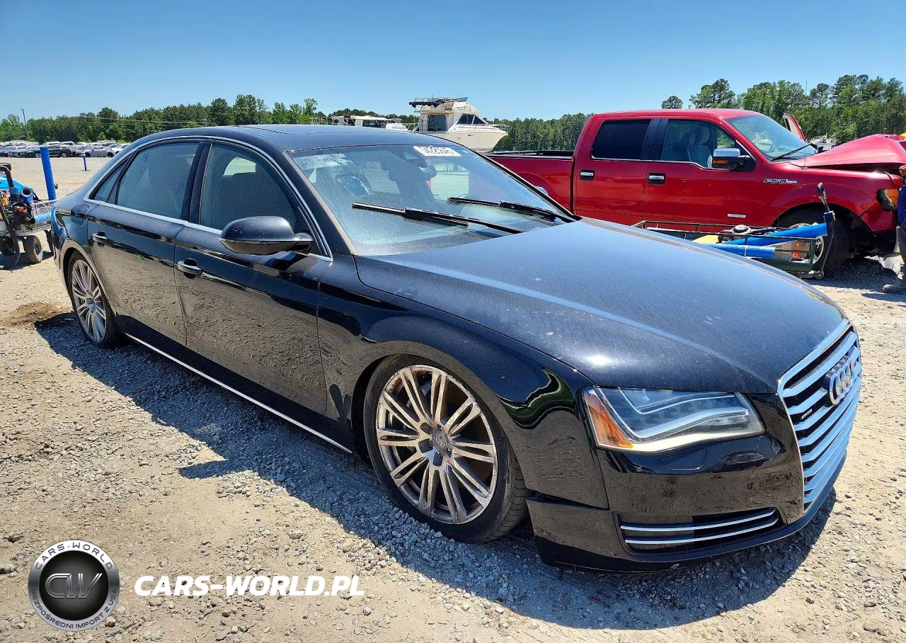 2013 Audi A8 L Quattro VIN:WAUR2AFD2DN010455 - 4
