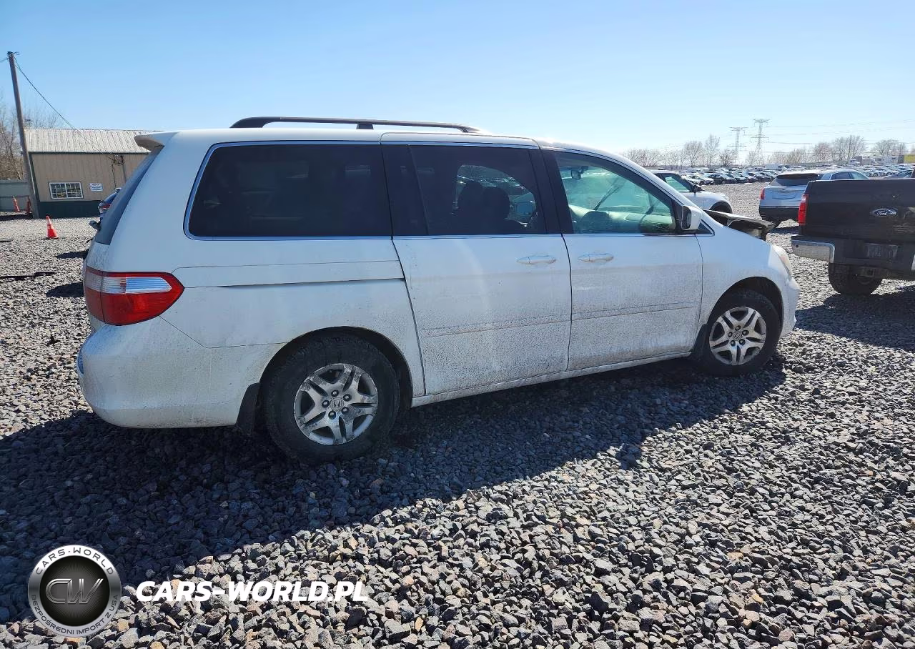2007 Honda Odyssey Exl VIN:5FNRL38637B444543 - 3