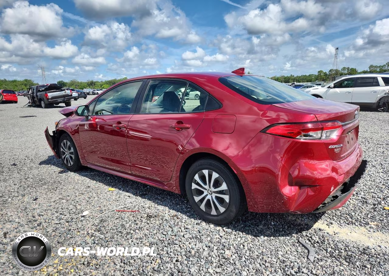 2022 Toyota Corolla Le VIN:JTDEAMDE4NJ058694 - 2