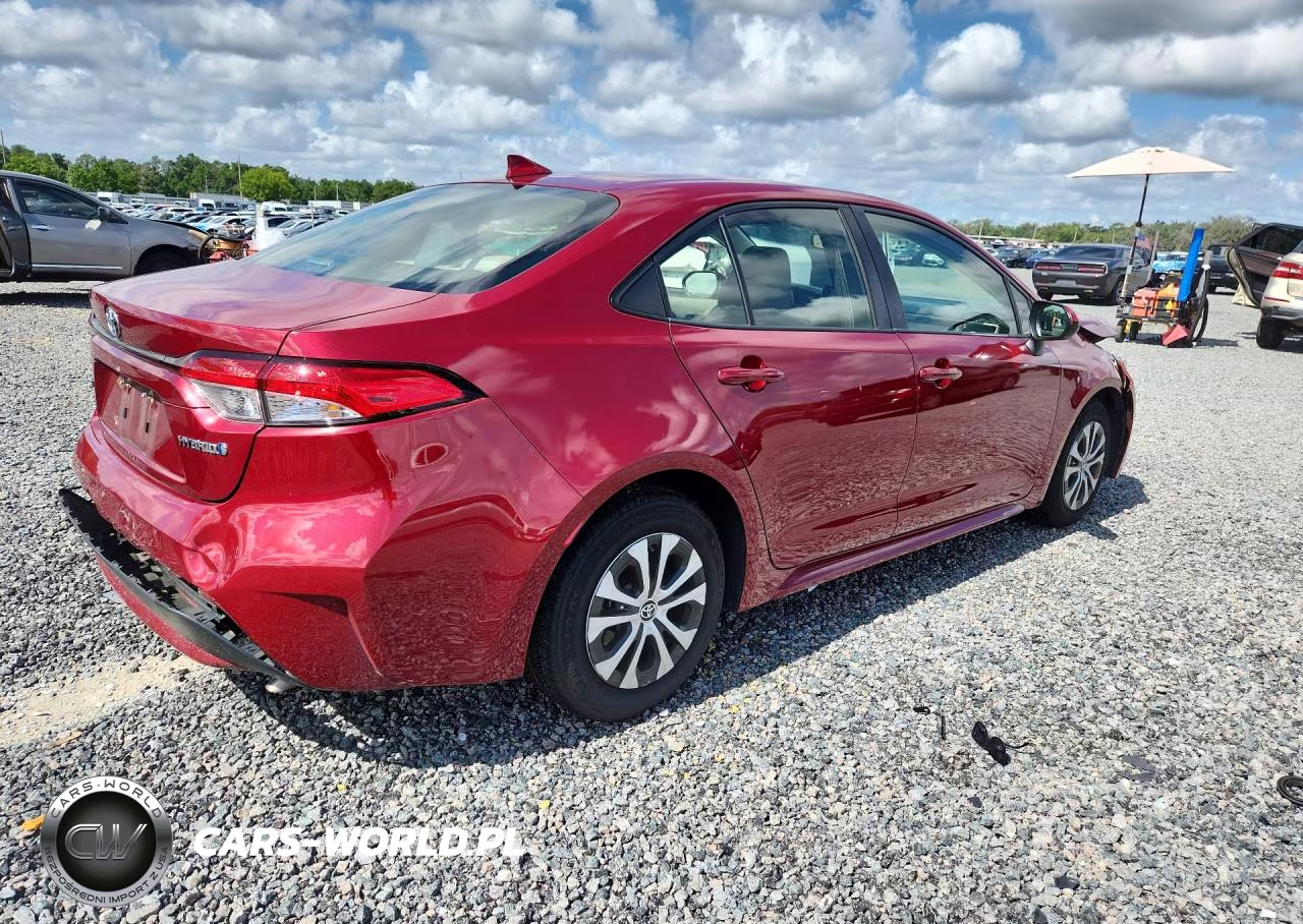 2022 Toyota Corolla Le VIN:JTDEAMDE4NJ058694 - 3
