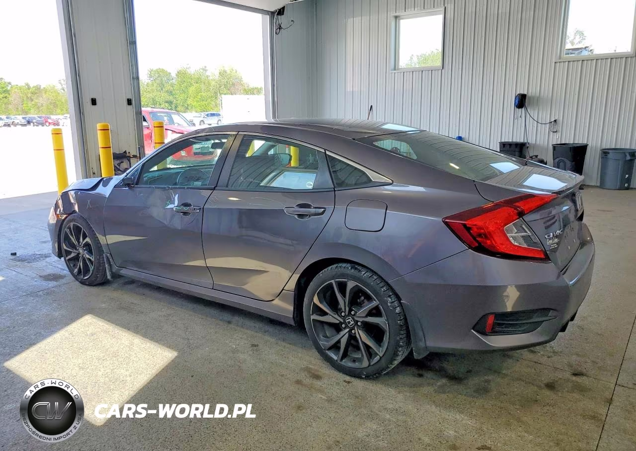 2020 Honda Civic Sport VIN:19XFC2F84LE029622 - 2