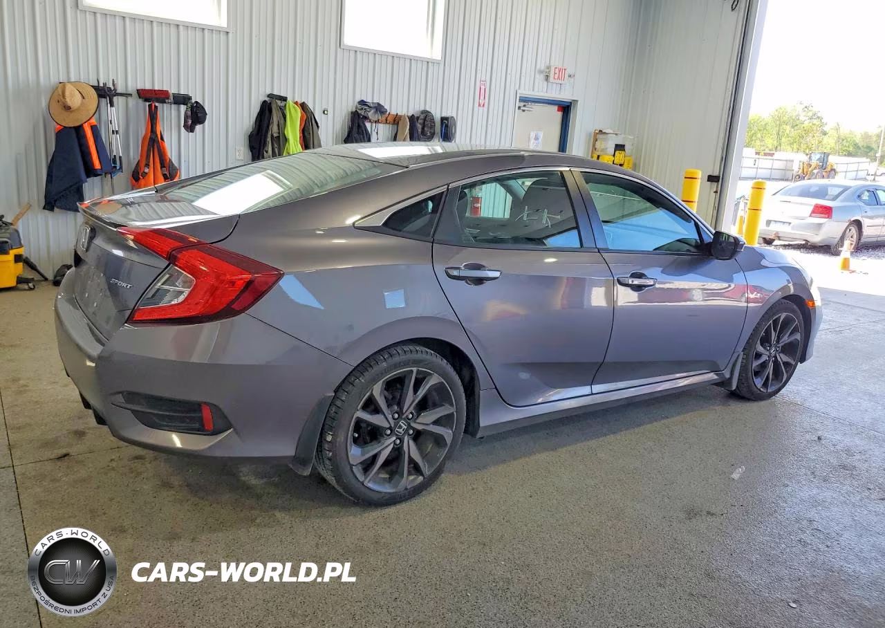 2020 Honda Civic Sport VIN:19XFC2F84LE029622 - 3