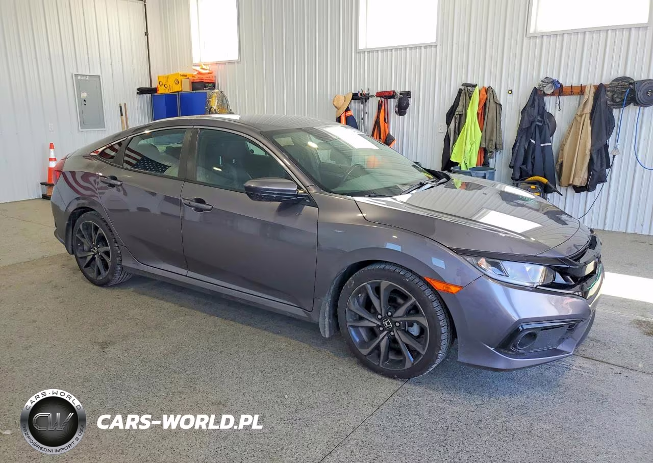2020 Honda Civic Sport VIN:19XFC2F84LE029622 - 4