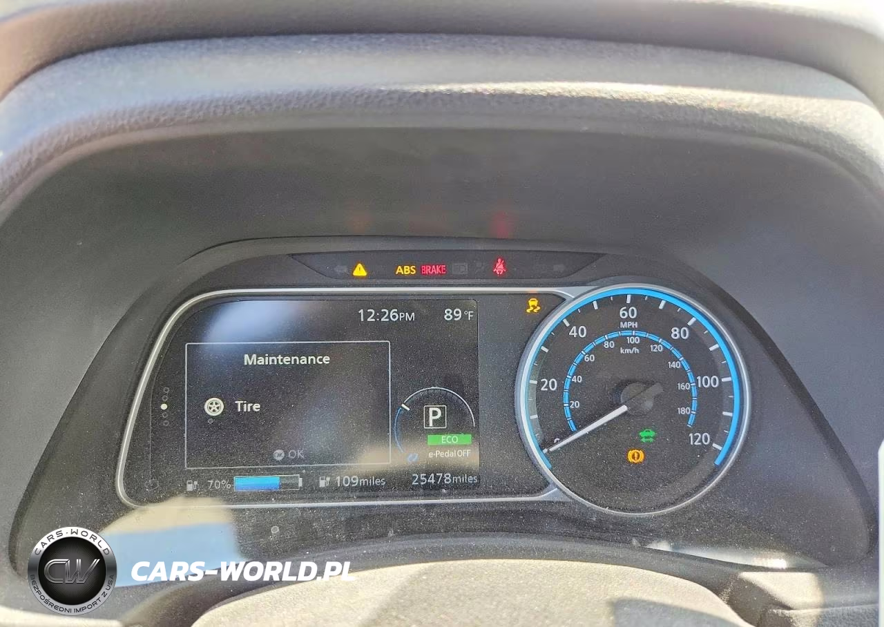 2019 Nissan Leaf Sv VIN:1N4AZ1CP9KC314424 - 9