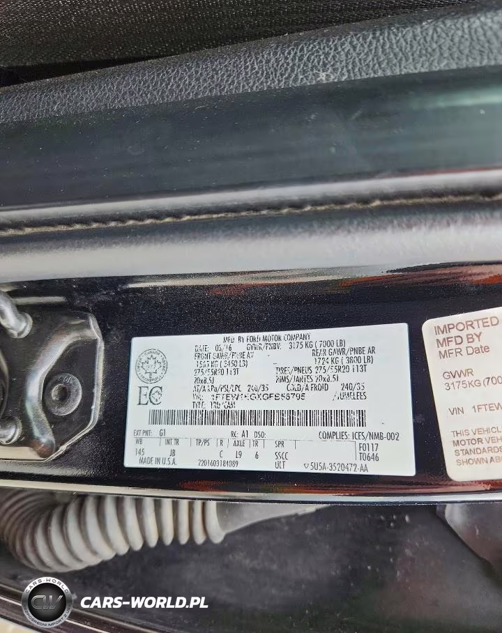 2016 Ford F150 Supercrew VIN:1FTEW1EGXGFB56795 - 12
