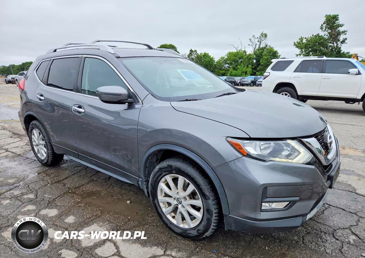 2017 Nissan Rogue Sv VIN:JN8AT2MT0HW144379 - 4