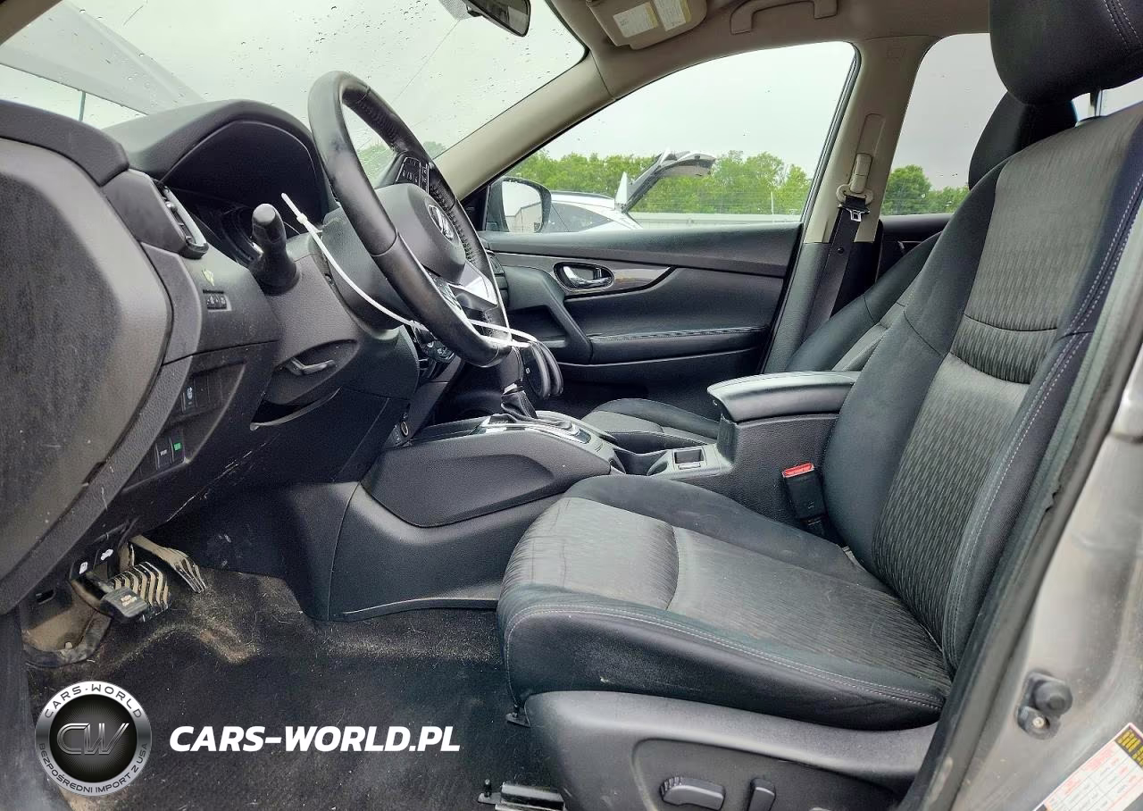 2017 Nissan Rogue Sv VIN:JN8AT2MT0HW144379 - 7