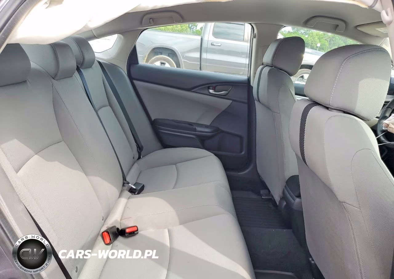 2019 Honda Civic Lx VIN:19XFC2F6XKE049080 - 10