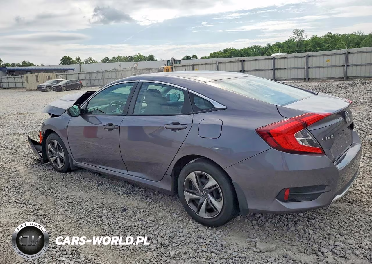 2019 Honda Civic Lx VIN:19XFC2F6XKE049080 - 2