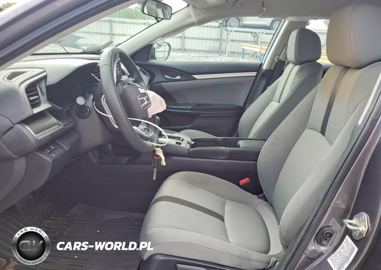 2019 Honda Civic Lx VIN:19XFC2F6XKE049080 - 7