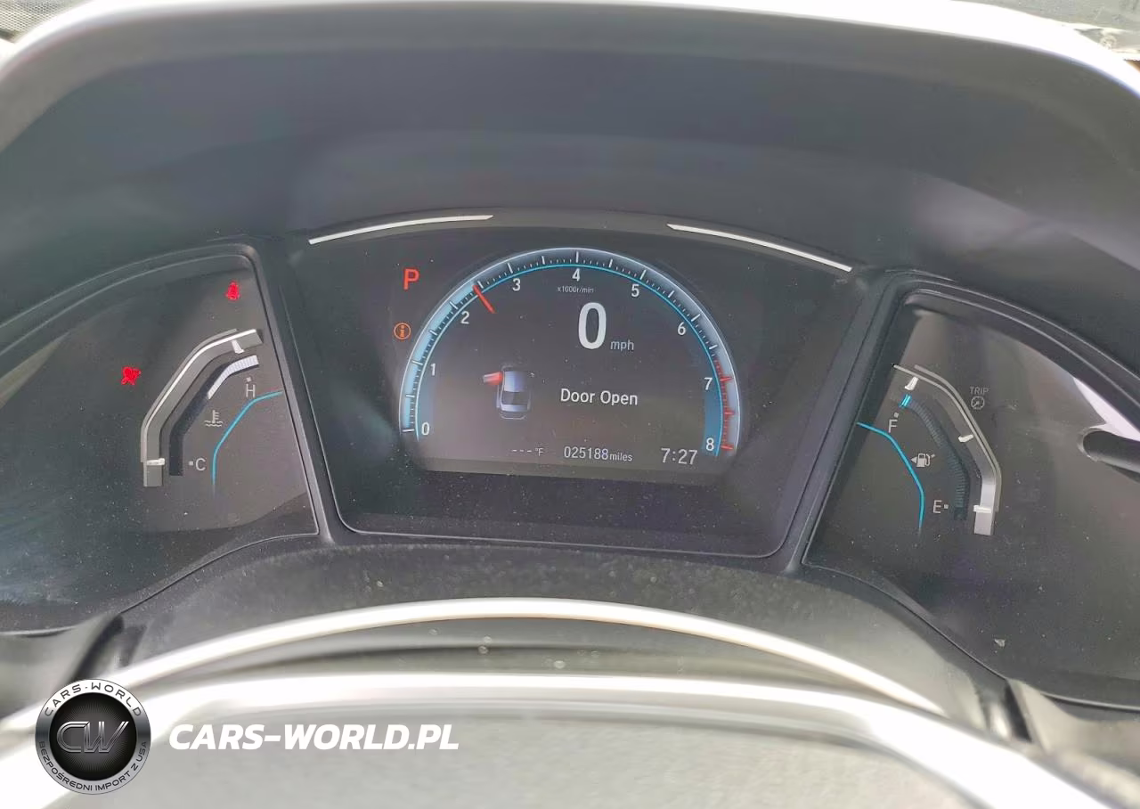 2019 Honda Civic Lx VIN:19XFC2F6XKE049080 - 9