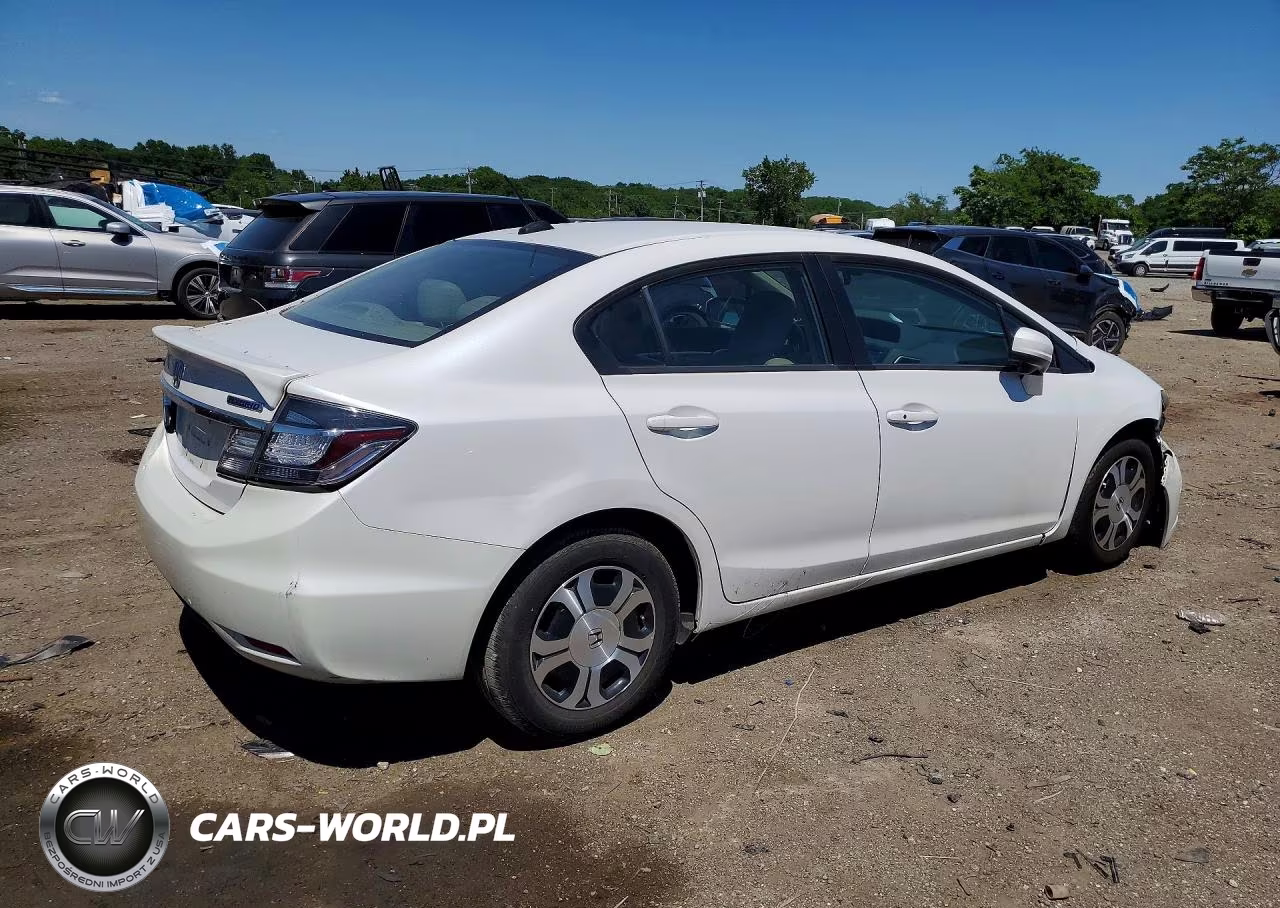 2015 Honda Civic Hybrid L VIN:19XFB4F3XFE201630 - 3
