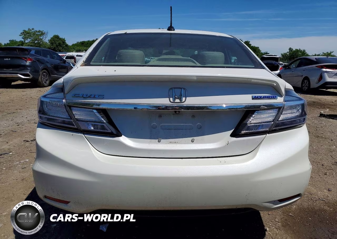 2015 Honda Civic Hybrid L VIN:19XFB4F3XFE201630 - 6