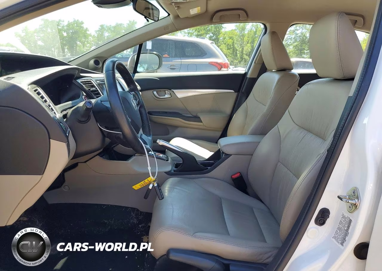 2015 Honda Civic Hybrid L VIN:19XFB4F3XFE201630 - 7
