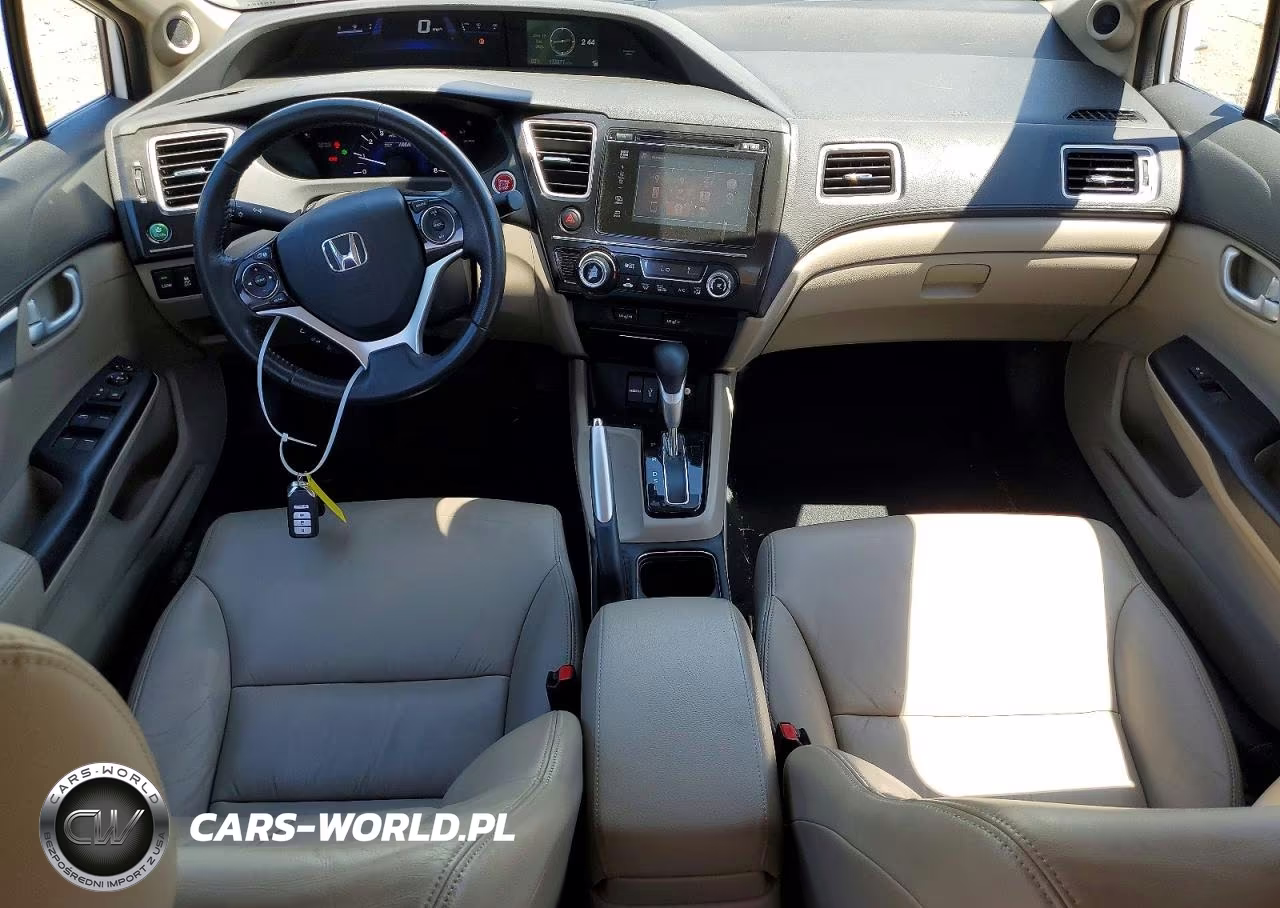 2015 Honda Civic Hybrid L VIN:19XFB4F3XFE201630 - 8