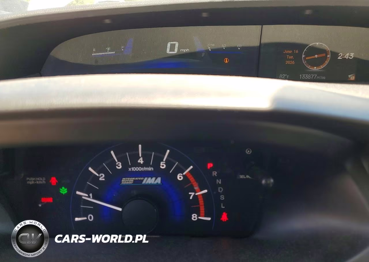 2015 Honda Civic Hybrid L VIN:19XFB4F3XFE201630 - 9