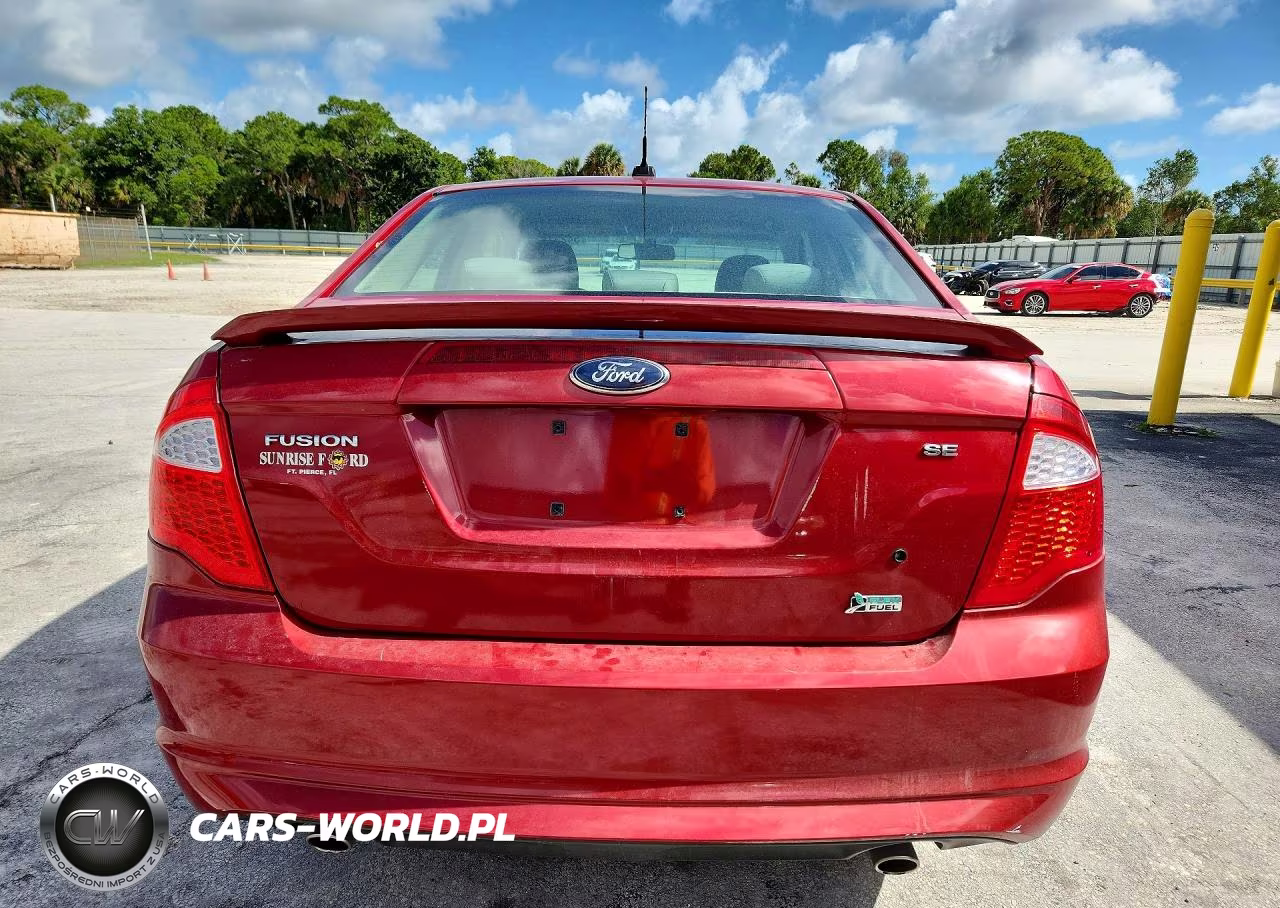 2010 Ford Fusion Se VIN:3FAHP0HG4AR218899 - 6