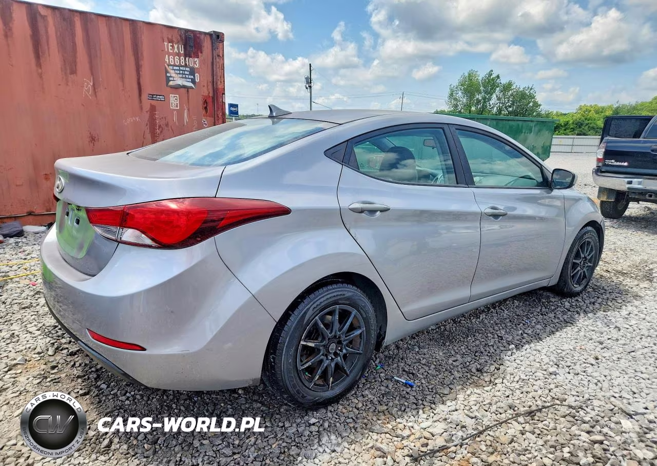 2015 Hyundai Elantra Se VIN:5NPDH4AE7FH594769 - 3