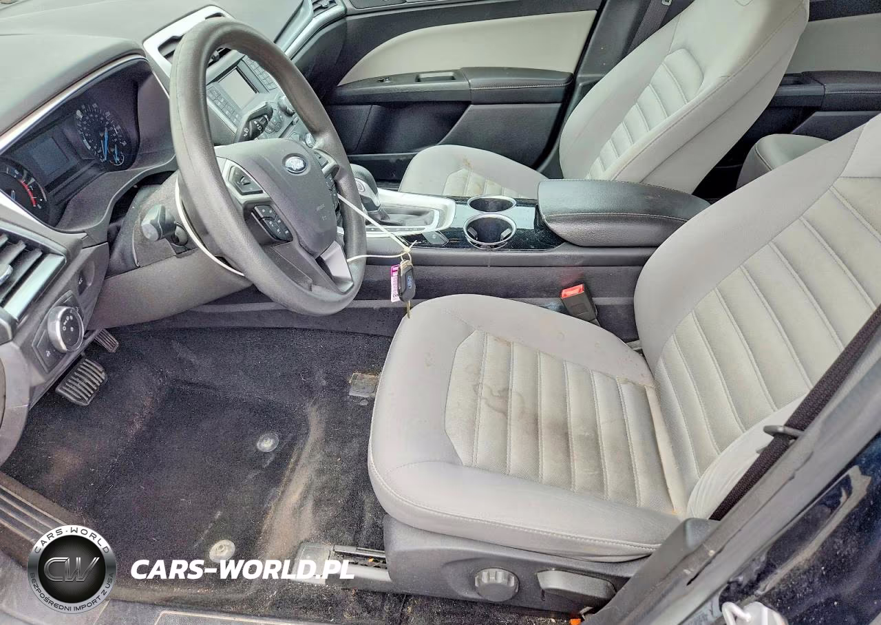2014 Ford Fusion S VIN:3FA6P0G73ER109168 - 7