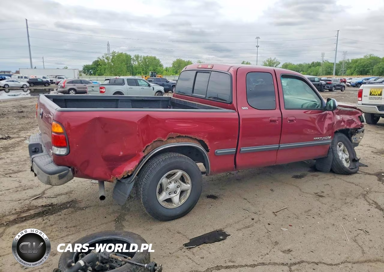 2002 Toyota Tundra Sr5 V8 VIN:5TBRT34182S229389 - 3