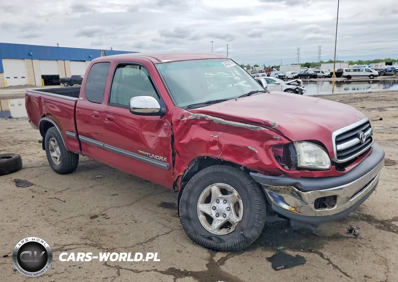 2002 Toyota Tundra Sr5 V8 VIN:5TBRT34182S229389 - 4