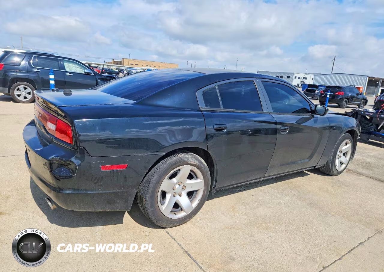 2014 Dodge Charger Police VIN:2C3CDXAT6EH191160 - 3