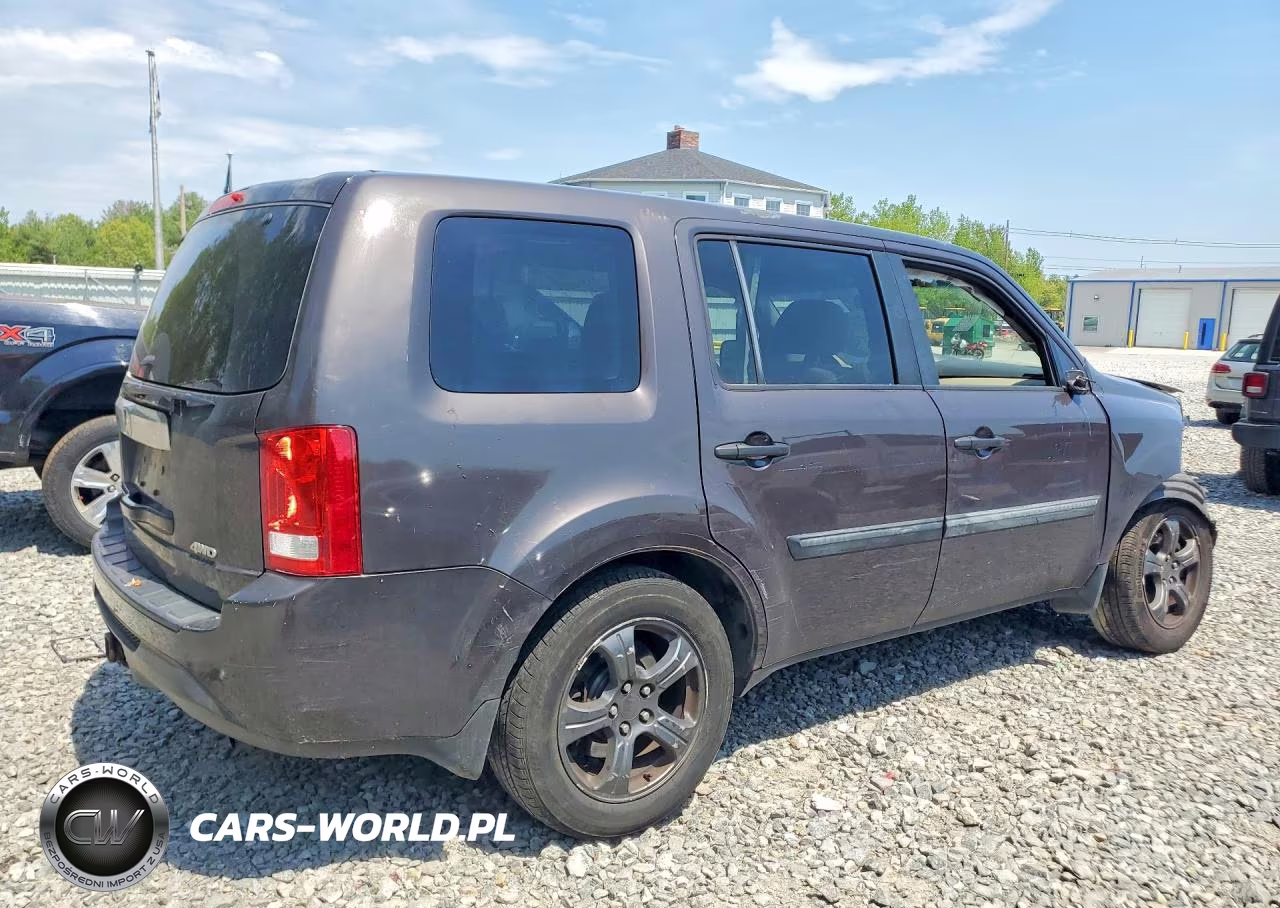 2015 Honda Pilot Lx VIN:5FNYF4H28FB003401 - 3