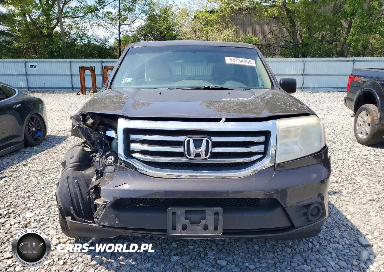 2015 Honda Pilot Lx VIN:5FNYF4H28FB003401 - 5
