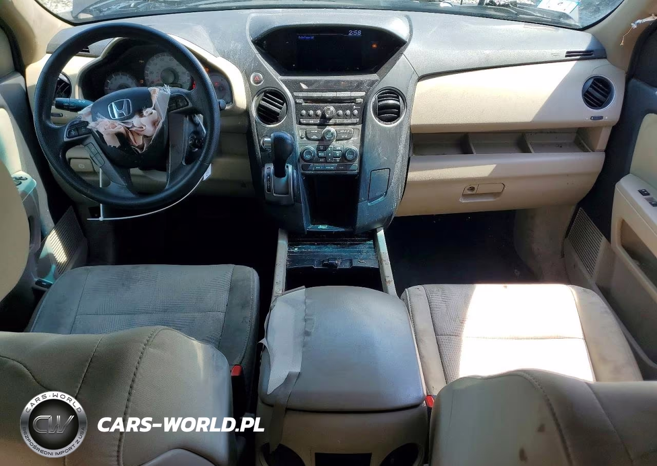 2015 Honda Pilot Lx VIN:5FNYF4H28FB003401 - 8