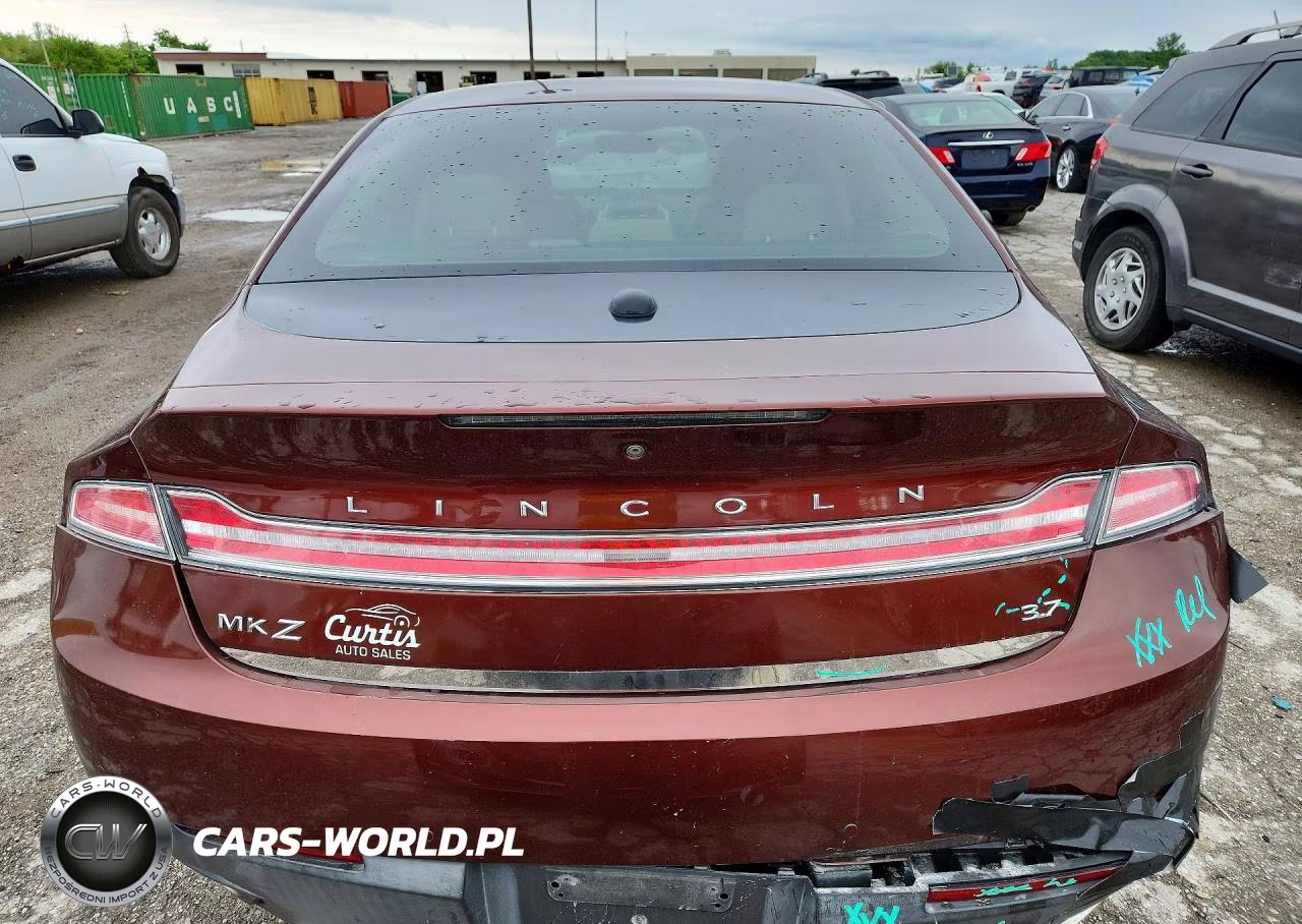 2015 Lincoln Mkz VIN:3LN6L2GKXFR601960 - 6