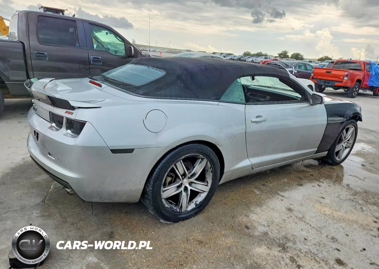2012 Chevrolet Camaro Lt VIN:2G1FB3D38C9102398 - 3