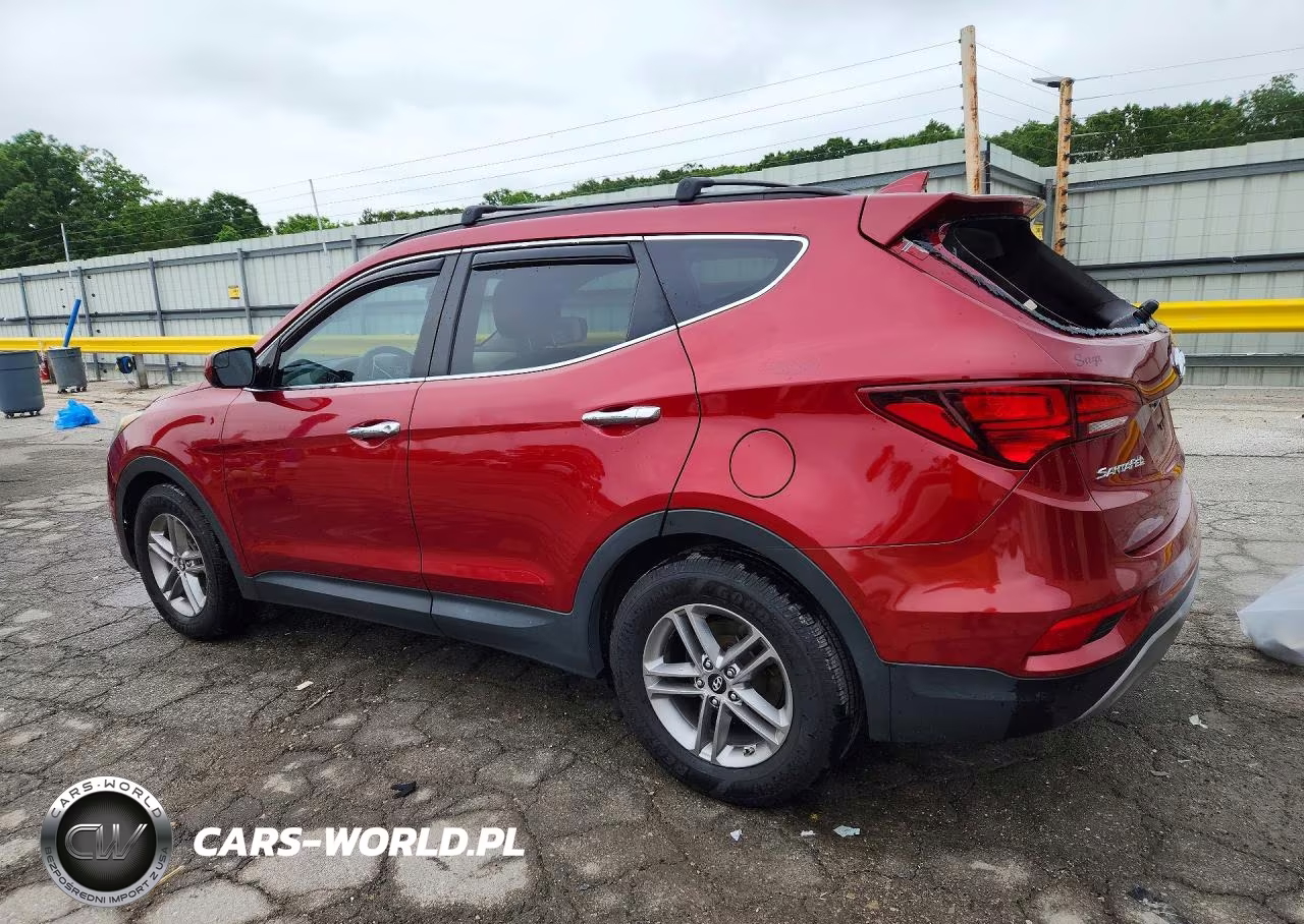2017 Hyundai Santa Fe Sport 2.4L VIN:5XYZU3LB7HG435906 - 2