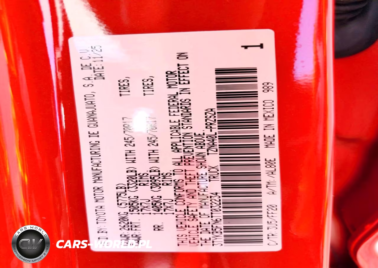 2026 Toyota Tacoma Sr5 VIN:3TYKB5FN6TT032234 - 14
