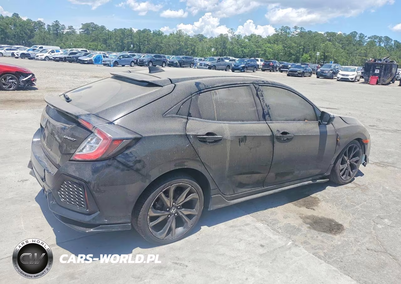 2017 Honda Civic Sport VIN:SHHFK7H44HU233766 - 3