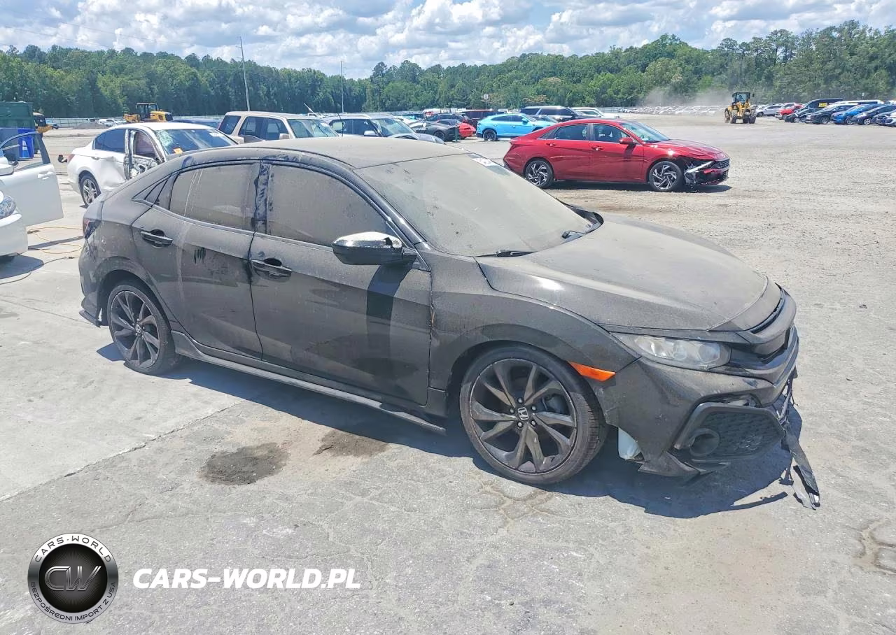 2017 Honda Civic Sport VIN:SHHFK7H44HU233766 - 4