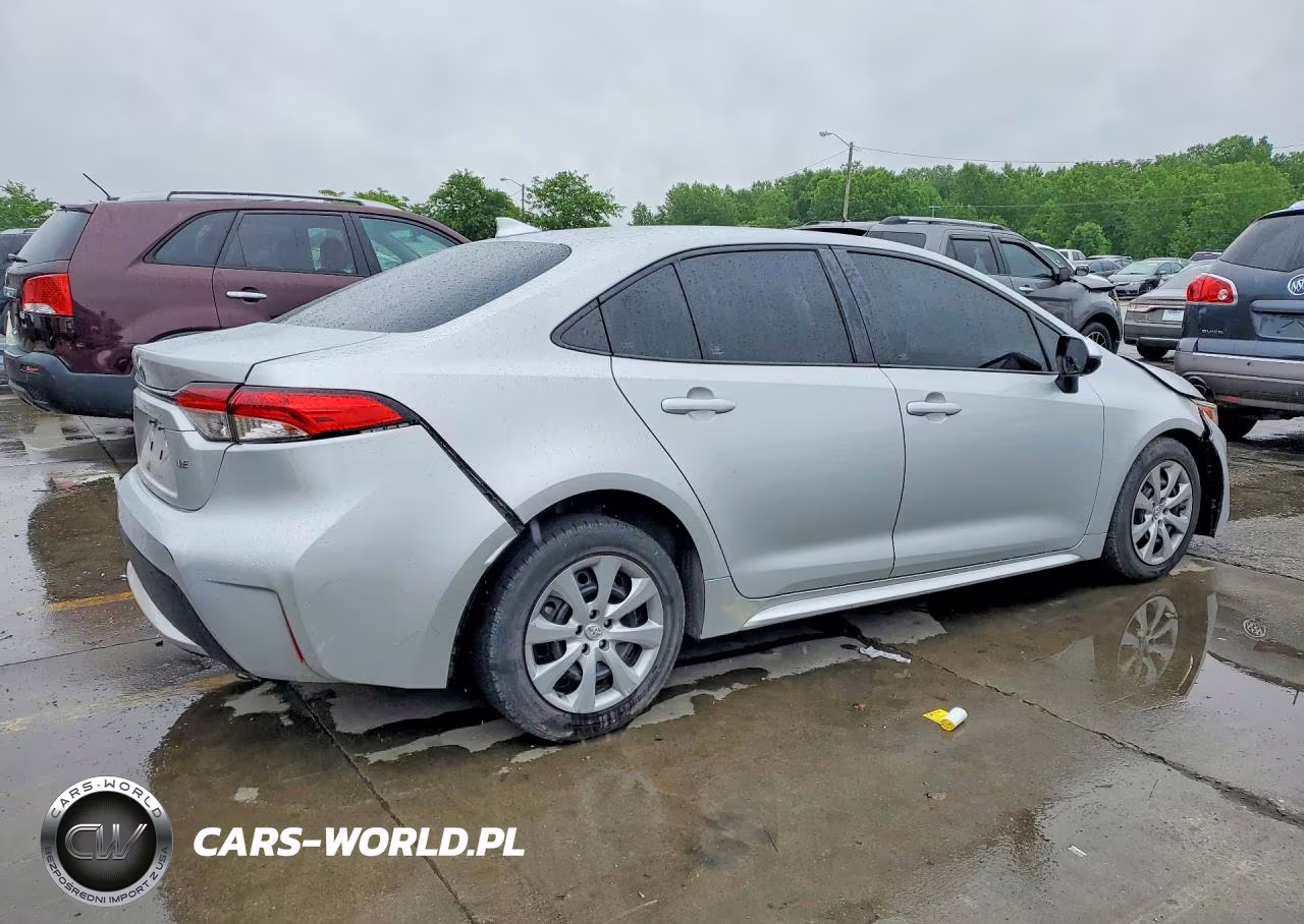 2021 Toyota Corolla Le VIN:5YFEPMAE1MP187540 - 3